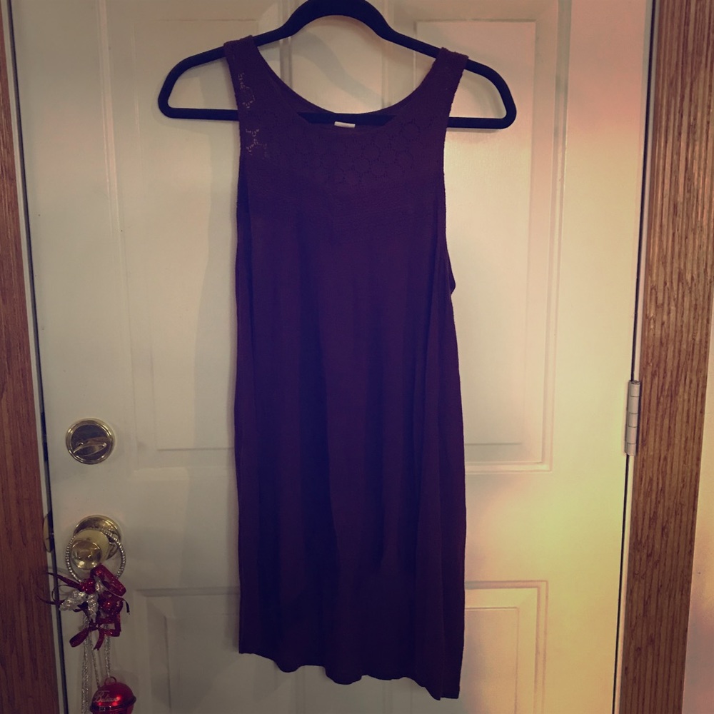 Wild Pearl WNS Maroon Tank Top LRG